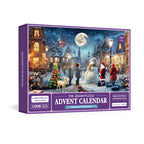 Puzzle Advent Calendar 2025, 1008 Puzzle Pieces 25 Days Christmas Countdown Advent Calendars{FY}_OF 1