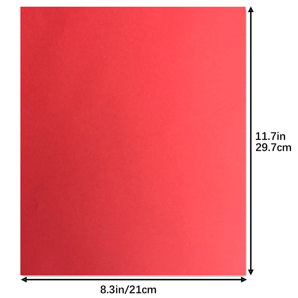 100 Sheets Colored A4 Paper 70g/m2 Handmade Paper for DIY Art