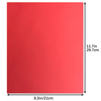 100 Sheets Colored A4 Paper 70g/m2 Handmade Paper for DIY Art