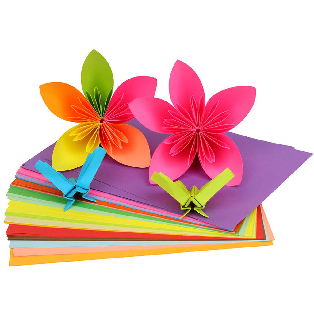 100 Sheets Colored A4 Paper 70g/m2 Handmade Paper for DIY Art