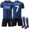 25-26 Arsenal Away Kit Kids Adult Football Shirt No. 7 Saka 25-26 Saka 25-26 Saka 24