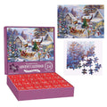 Advent Calendar 2025 with puzzle - 24 days, 1000 pieces, Christmas gift puzzle with nativity motif Style 4