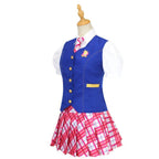 Barbie Movie Ever After High Delancy Dress | Princess Academy School Uniform Costume \"Four-piece set - Four-piece set S Four-piece set S
