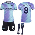 2024-2025 Arsenal Away Kit Kids Adult Football Shirt With Socks No.8 ØDEGAARD No.8 ØDEGAARD XXL