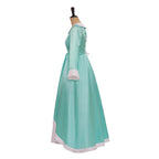Daisy Cosplay Dress Rosalina Costume Halloween Carnival Cosplay Princess Dress with Crown Birthday Party Stage Wear with Headpiece XS XS Daisy