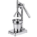 Manual Press Stainless Steel Fruit Squeezer Handheld Vegetable Fruit Orange Maker Blender Making Cup