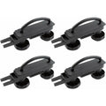 pcs Universal Roof Box U-Shaped Mounting Brackets Inner Width with 8 Lock Nuts