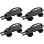 pcs Universal Roof Box U-Shaped Mounting Brackets Inner Width with 8 Lock Nuts