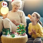 Advent Calendar 2024 Christmas Tree Building Kit Toy, 1066 Pieces Christmas Countdown Calendar, 24 Days Building Block