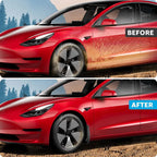 pcs Mudguards for Tesla Model 3 Front Rear Mudguard Fender Kit White Model 3_tfrf White Model 3