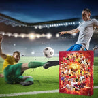 2025 Football Cup Advent Calendar. Football Cup Advent Calendar Christmas Surprise Gift Box. {AZC} B