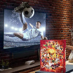 2025 Football Cup Advent Calendar. Football Cup Advent Calendar Christmas Surprise Gift Box. {AZC} B