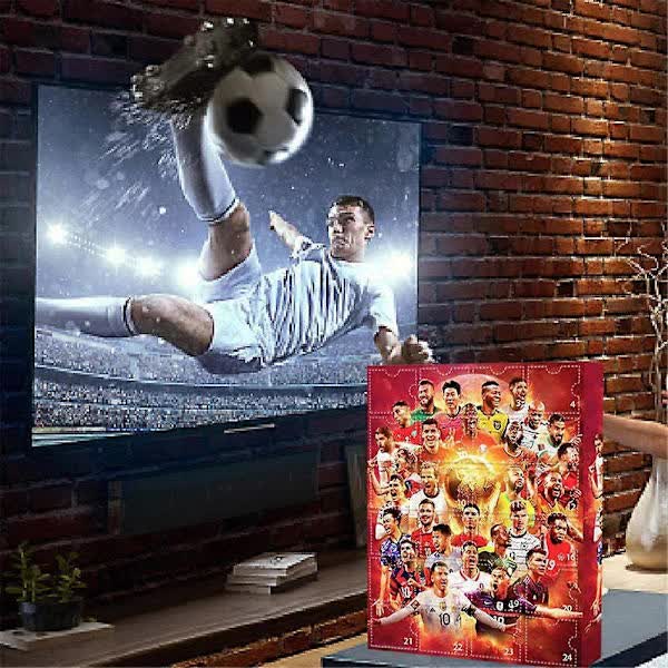 2025 Football Cup Advent Calendar. Football Cup Advent Calendar Christmas Surprise Gift Box. {AZC} B