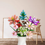 2025 Flower Bouquet Building Blocks Christmas Advent Calendar 2024, Christmas 24 Days Sunflower Bouquet Surprise Box Sunflower