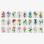 2025 Flower Bouquet Building Blocks Christmas Advent Calendar 2024, Christmas 24 Days Sunflower Bouquet Surprise Box Sunflower