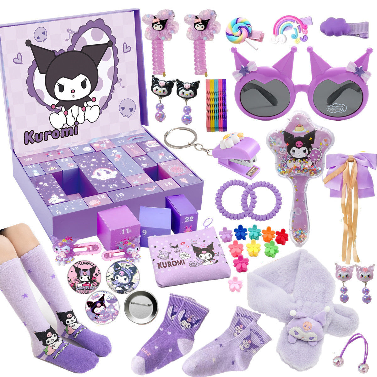 Advent Calendar for Girls - Unicorn Gifts for Girls Advent Calendar 24 Days Surprise Gifts Best Gifts for Daughters, Granddaughters QC-86