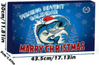 Fishing Advent Calendar, Fishing Tools Accessories Kit Christmas Countdown Gifts, 24 Days of Bait Accessories and Equipment Surprises for Fishing Lovers fishing C