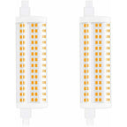 20W 118mm R7s Dimmable LED bulb, Daylight 4000K, 2200lm, 2 pcs - Equivalent to 200W Halogen, Energy Class A+