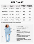 Women's 2-Piece Set Fuzzy Fleece Pajamas Set Long Sleeve Loungewear White White L
