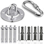 Stainless Steel Ceiling Mount, 500kg Capacity, 180° Rotation, Suspension