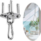 Stainless Steel Ceiling Mount, 500kg Capacity, 180° Rotation, Suspension