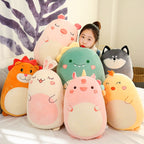Squishmallow Pillow Doll Kawaii Animal Fat Dinosaur Pillow Plush 80cm Unicorn 60cm-max Unicorn 60cm