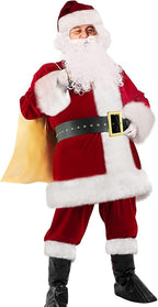 XXL Santa Claus Costume Santa Suit Adults Men Sa,ZQKLA