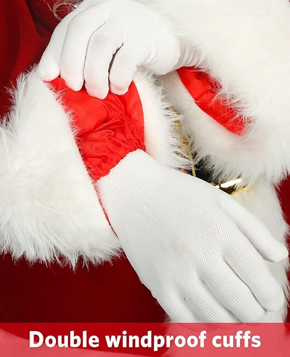 XXL Santa Claus Costume Santa Suit Adults Men Sa,ZQKLA