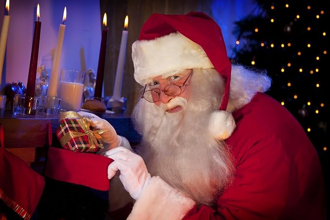 XXL Santa Claus Costume Santa Suit Adults Men Sa,ZQKLA
