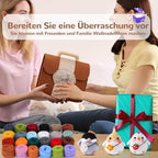 Needle Felting Set in 24 Colors - Felting Tools and Storage Bag, Large Set with Felting Wool, Needles and Felting Mat for DIY