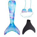 Mermaid Fins for Swimming for Children and Adults with Monofin110