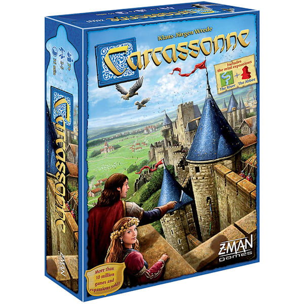 Carcassonne Board Game Family Games Board Games Expand Board Games for 2-5 Players-tfrf