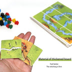 Carcassonne Board Game Family Games Board Games Expand Board Games for 2-5 Players-tfrf