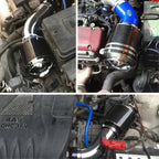 XH-UN013 Car Performance Engine Filter High Flow Air Filter for Auto Cold Air Intake 76mm Carbon Fiber F