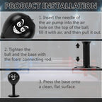 Boxing Ball for Desk - Stress Reducing Boxing Ball with Suction Cup, Stress Ball for Office, Workplace & Home, Perfect Gift Idea