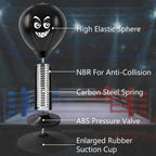Boxing Ball for Desk - Stress Reducing Boxing Ball with Suction Cup, Stress Ball for Office, Workplace & Home, Perfect Gift Idea