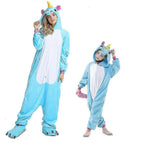 Pegasus Clothing Unicorn Pajamas Kigurumi Jumpsuit Pink Rose XL