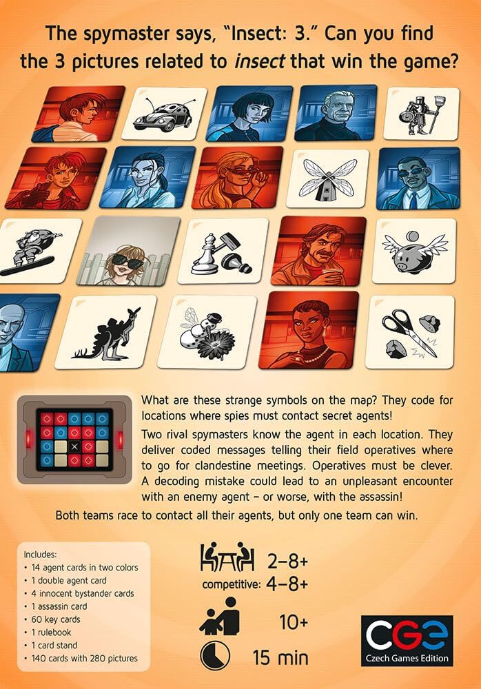 Codenames Image Party Board Game Card Game