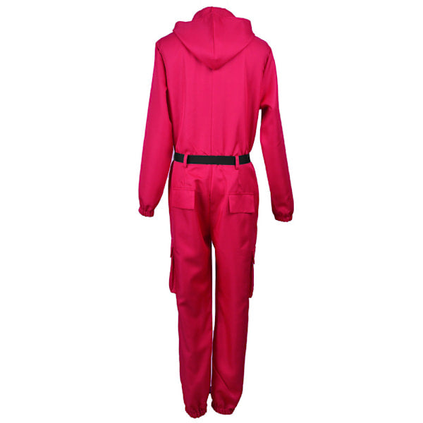 Children Unisex Squid Game 2 Costume Cosplay Jumpsuit + Squid Game Mask Halloween Outfit Gifts Party 7-9 years triangle 7-9years_TF 7-9years triangle