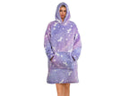 Oversized Hoodie with Hood - Felt_MGF Purple