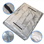 Mattress Storage and Protective Cover for Moving - Waterproof Full Size Mattress Cover, Mattress Protector - 196x38x107cm, grey-..DEBUNS