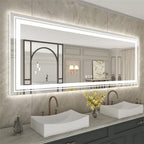 1050x500mm LED Bathroom Mirror Anti-fog Shatterproof