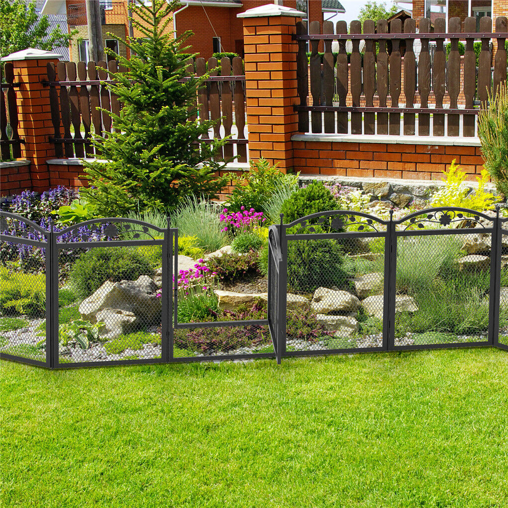HeavyDuty Metal Dog Playpen w/ Waterproof Border