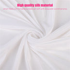 3x6m White Stage Curtain Backdrop