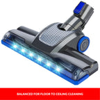 Enigma V8 22.2v Cordless Stick Vacuum Cleaner Blue + Toolkit