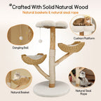 3 Tier Cat Tree Activity Centre Scratcher Post Climber