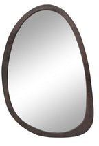 Antique Wooden Wall Mirror HD Odd Shaped Home D?cor 50x70cm