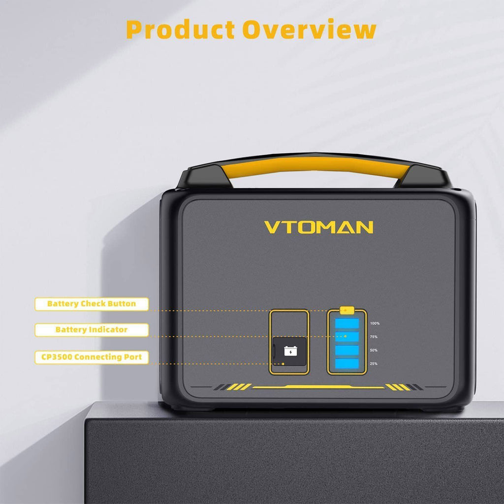 640Wh Solar Expansion Battery LiFePO4 BMS Jump 600X
