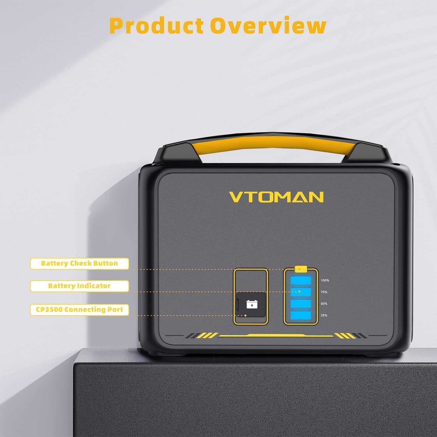 640Wh Solar Expansion Battery LiFePO4 BMS Jump 600X