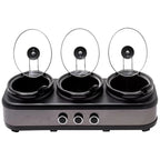 Westinghouse Slow Cooker Ceramic Pots 3 x 2.5L